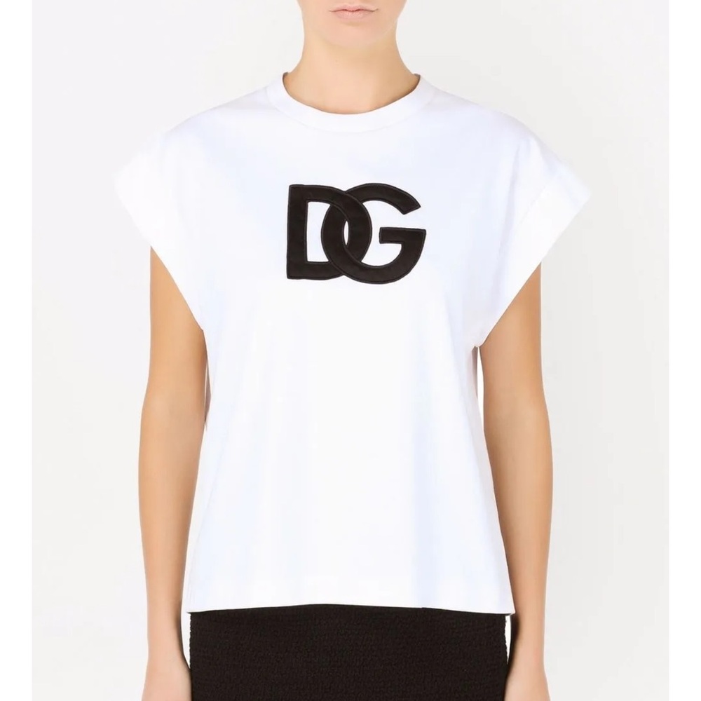 Dolce & Gabbana logo-patch T-shirt